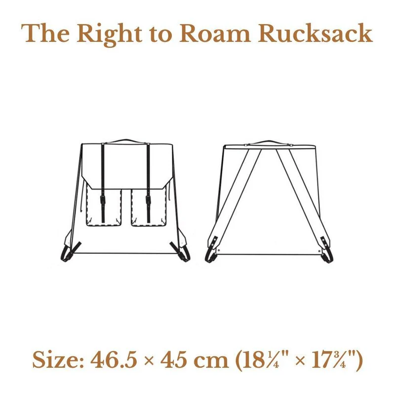 PATRON DE COUTURE PDF | Sac à dos The Right to Roam | Merchant & Mills