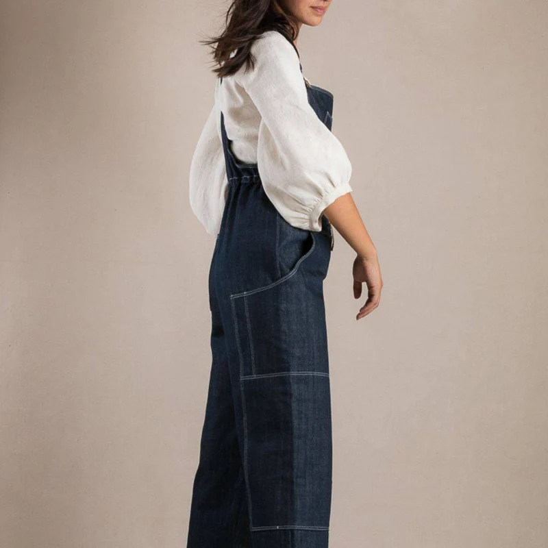 PATRON DE COUTURE PDF | Salopette Partner | Ready to Sew | TRILINGUE (FR / EN / ES)