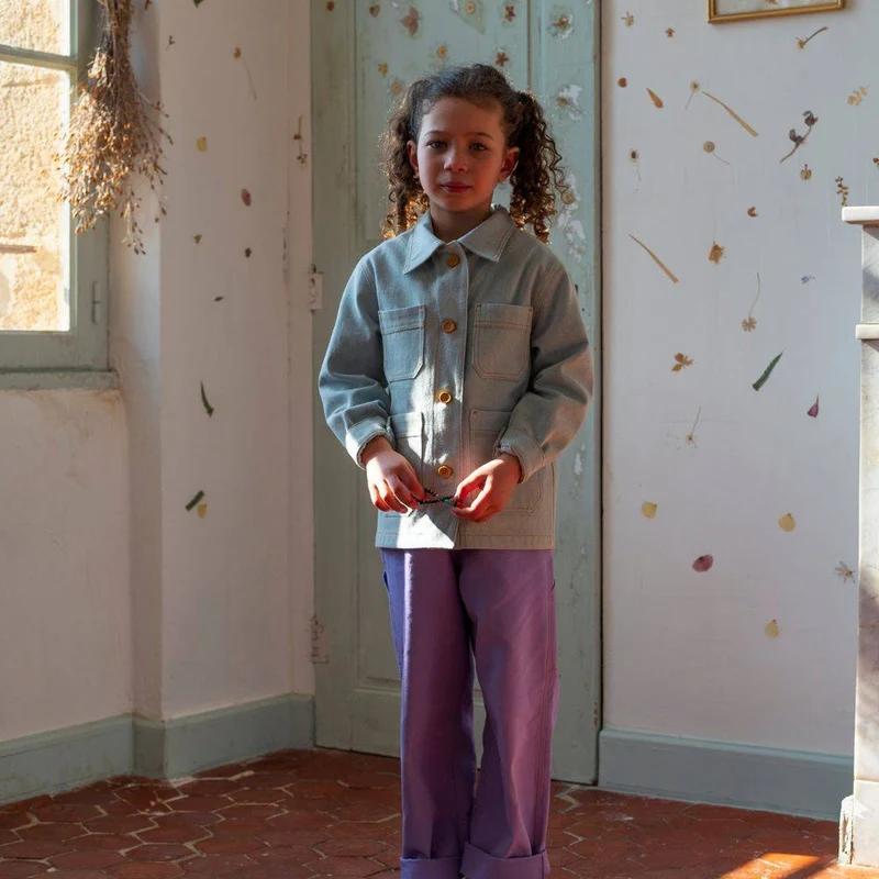 PATRON DE COUTURE PDF | Veste de travail Prosper (Enfant) | Ready to Sew | TRILINGUE (FR / EN / ES)