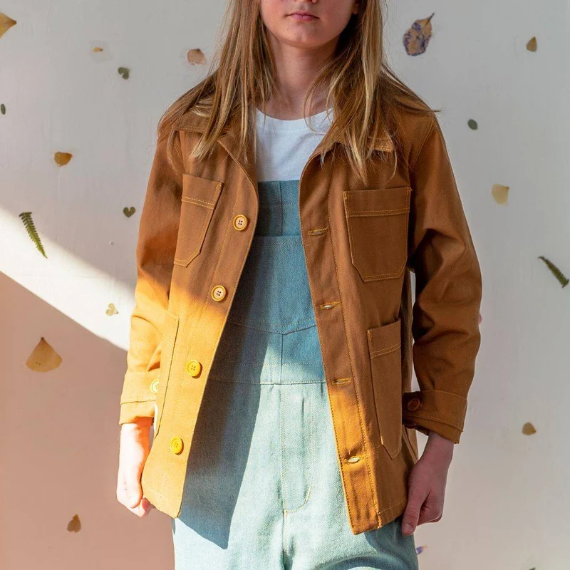 PATRON DE COUTURE PDF | Veste de travail Prosper (Enfant) | Ready to Sew | TRILINGUE (FR / EN / ES)