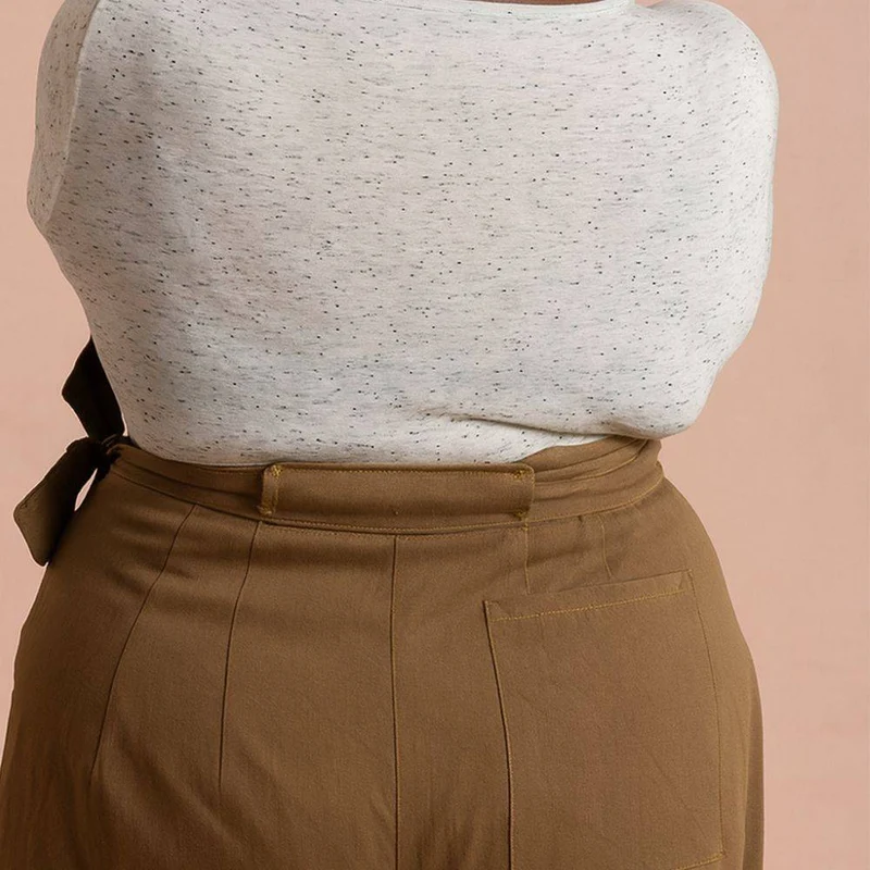 PATRON DE COUTURE PDF | Pantalon portefeuille Papao | Ready to Sew | TRILINGUE (FR / EN / ES)