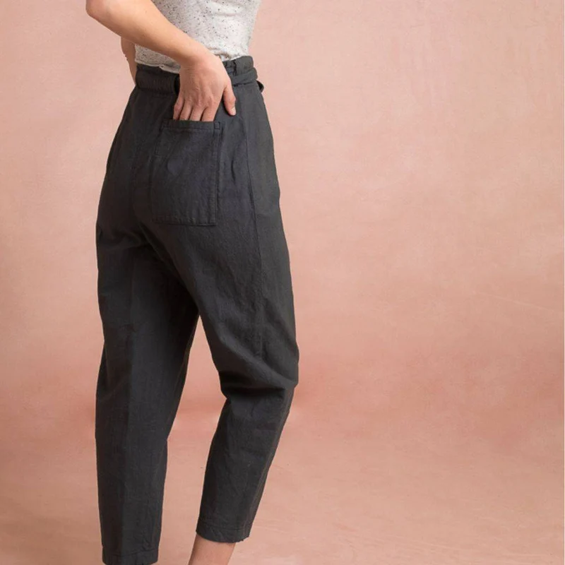 PATRON DE COUTURE PDF | Pantalon portefeuille Papao | Ready to Sew | TRILINGUE (FR / EN / ES)