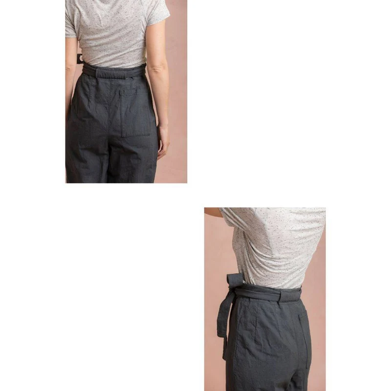 PATRON DE COUTURE PDF | Pantalon portefeuille Papao | Ready to Sew | TRILINGUE (FR / EN / ES)