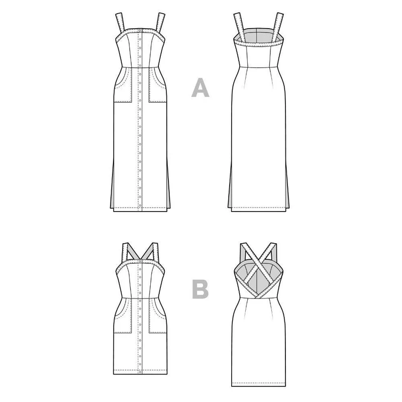 PATRON DE COUTURE PDF | Robe d'été Fiona | Closet Core Patterns | BILINGUE (FR / EN)