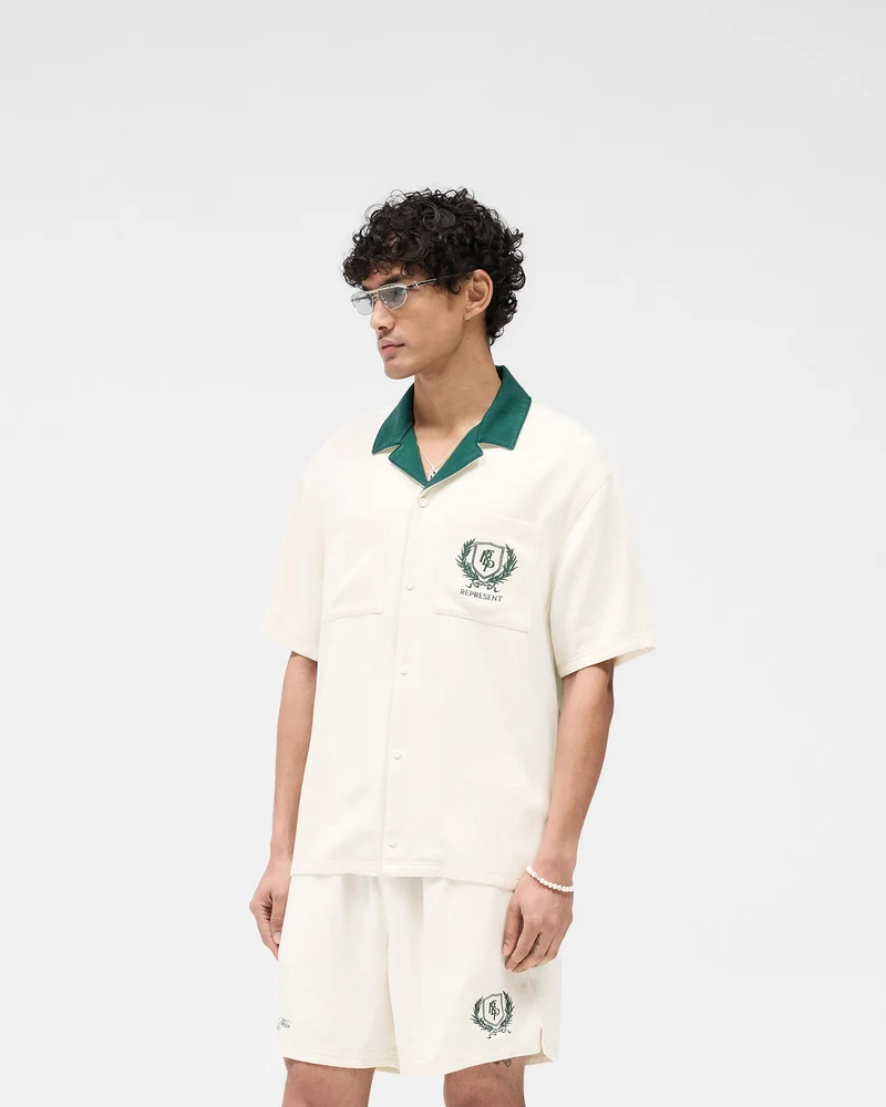 Represent Crest Shirt - Antique White