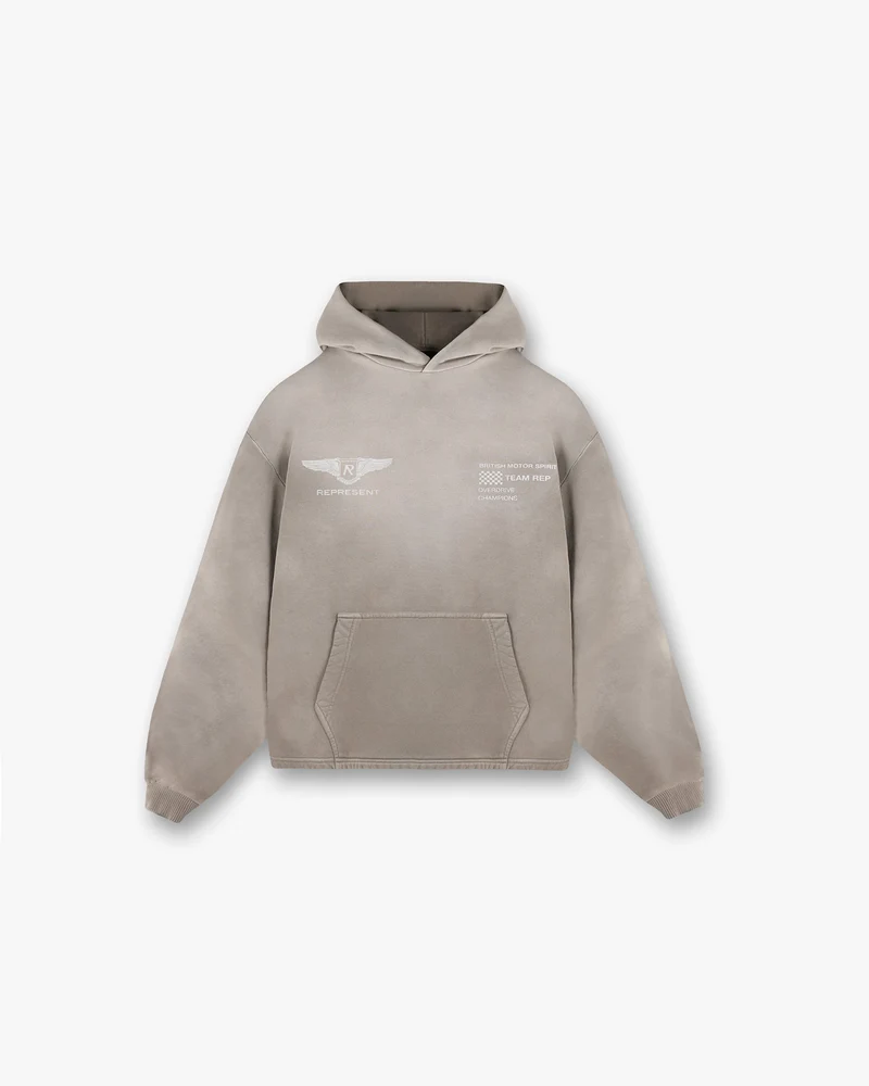 Team Rep Hoodie - Dark Taupe