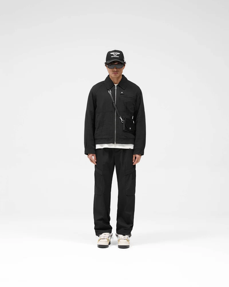 Tech Cargo Pant - Jet Black