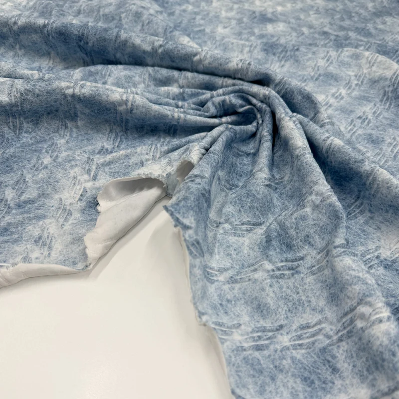 Tissu Jersey, Lycra Maillot - Tie and dye Texturé, Chiara