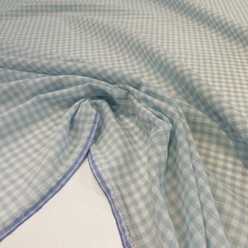 Tissu Gaze, Coton - Vichy, Ayton