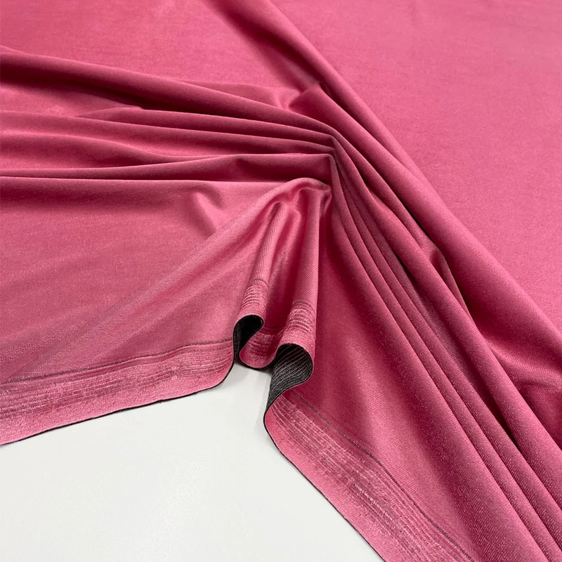 Tissu Maille Velours Stretch - Tetro