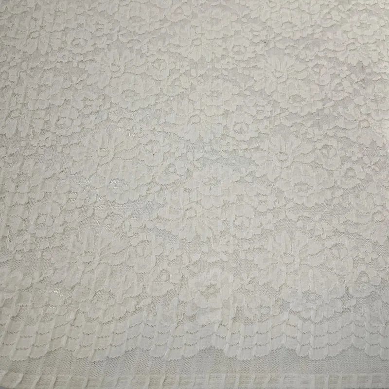 Tissu Maille Dentelle Plissée, Stretch - Miravet