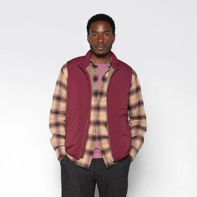 Gilet sans manches ultralight rouge merlot Daytona