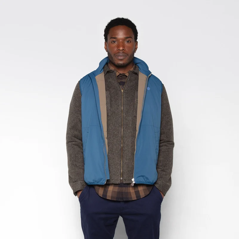 Gilet sans manches ultralight bleu Daytona