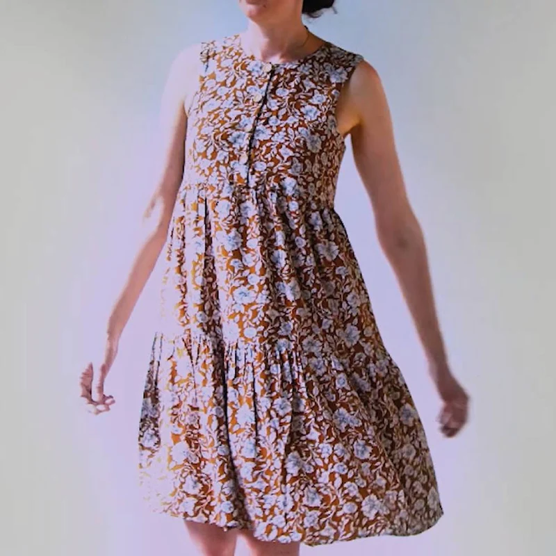 PATRON DE COUTURE PDF | Robe et Haut Sorolla | Les Patronnes | BILINGUE (FR/EN)