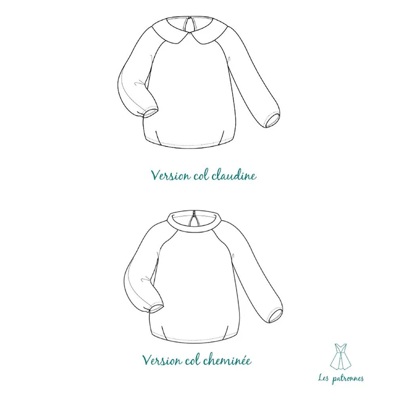 PATRON DE COUTURE PDF | Chandail Niki | Les Patronnes | BILINGUE ( FR/EN )