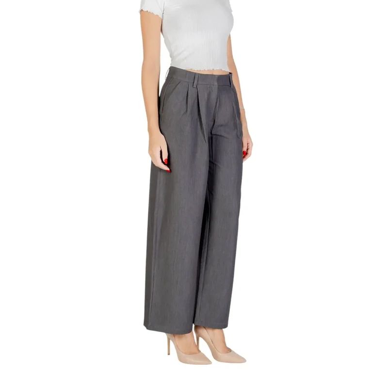 Pantalon pour femmes only, fermeture éclair, attache, polyester, viscose, taille 38