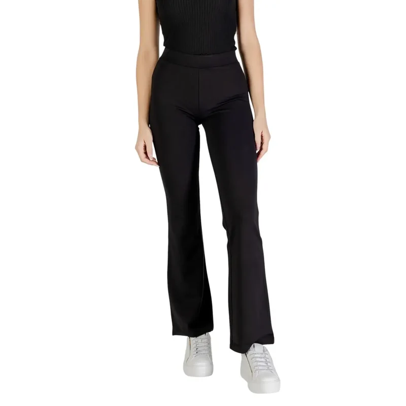 Pantalon pour femmes Jacqueline De Yong noir en viscose 15196908