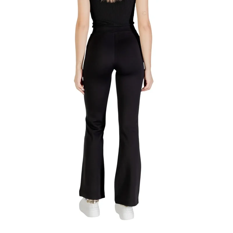 Pantalon pour femmes Jacqueline De Yong noir en viscose 15196908