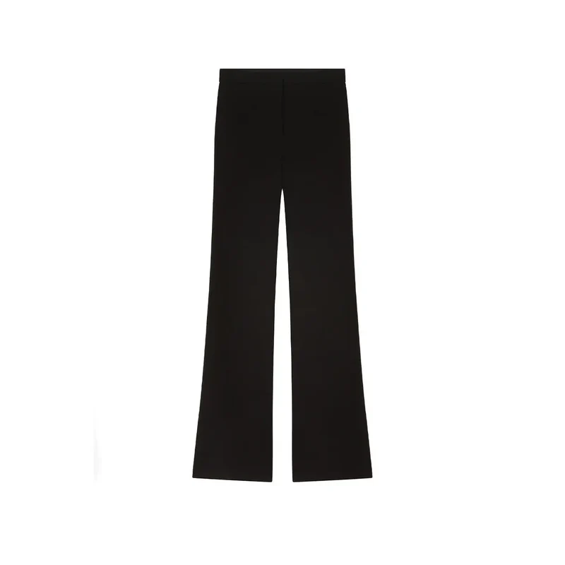 Pantalon slim fit en viscose noire pour femmes Pinko, automne-hiver