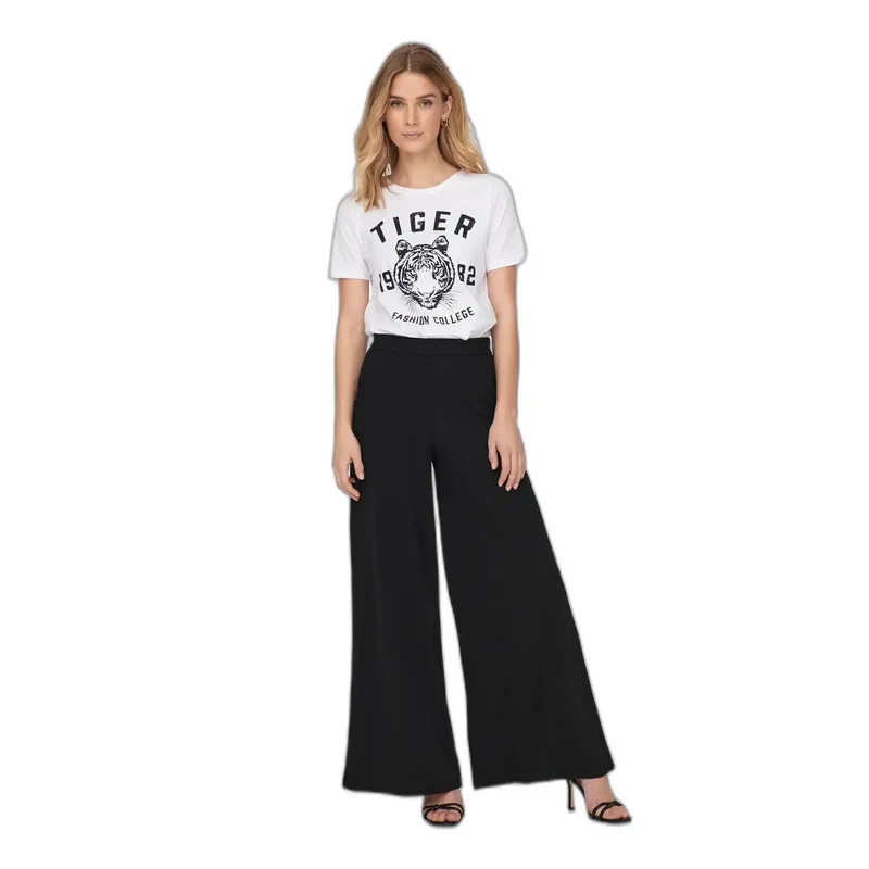 Pantalons pour femmes noirs à enfiler Jacqueline De Yong 15249043
