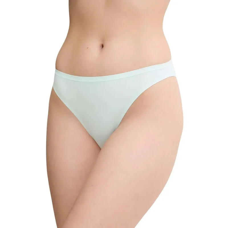 Sous-vêtement (bikini) pour femme Calvin Klein en polyamide bleu clair