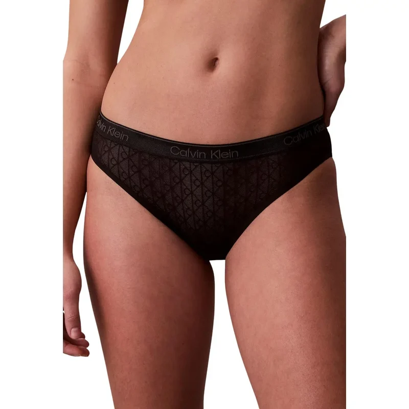 Sous-vêtement (bikini) pour femme Calvin Klein en polyamide bleu clair