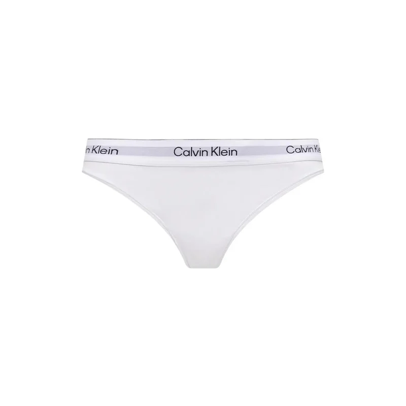Culotte string Calvin Klein pour femmes, lot de 2, blanc, en coton modal