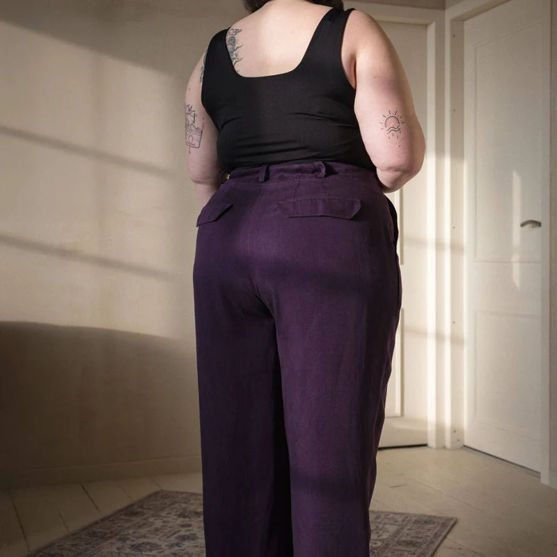 PATRON DE COUTURE PDF | Pantalon Portefeuille Hugo | Ready to Sew | BILINGUE (FR / EN)