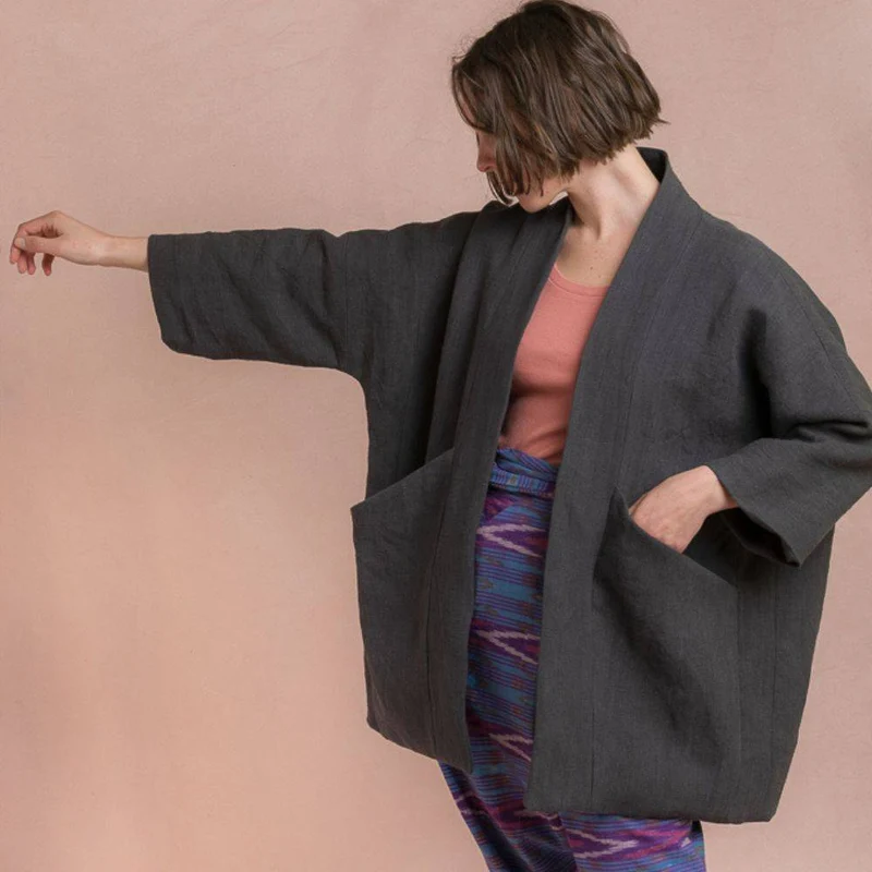 PATRON DE COUTURE PDF | Veste Pekka | Ready to Sew | TRILINGUE (FR / EN / ES)