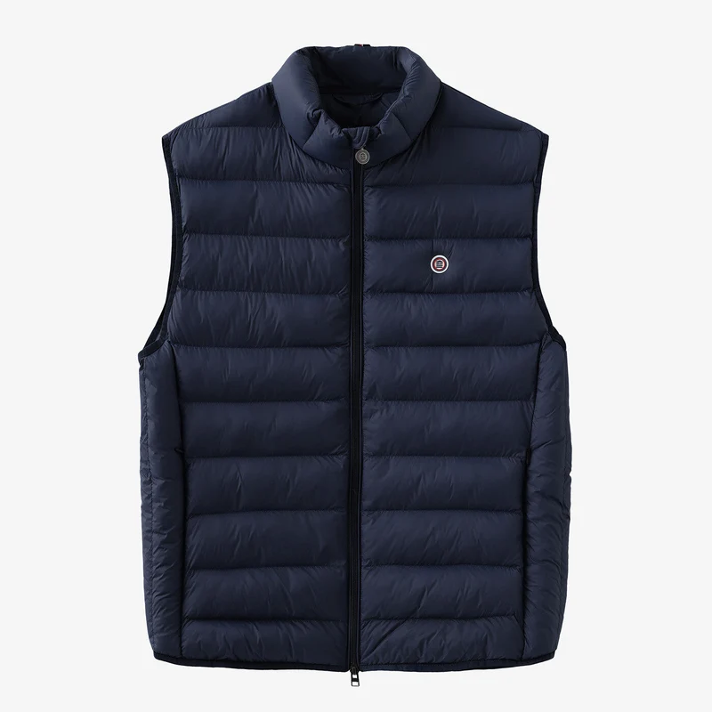 Doudoune homme Piumino sans manches bleu marine