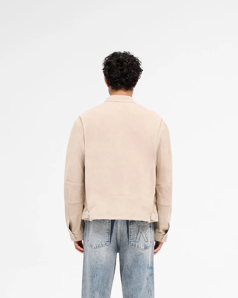Overdrive Suede Jacket - Beige