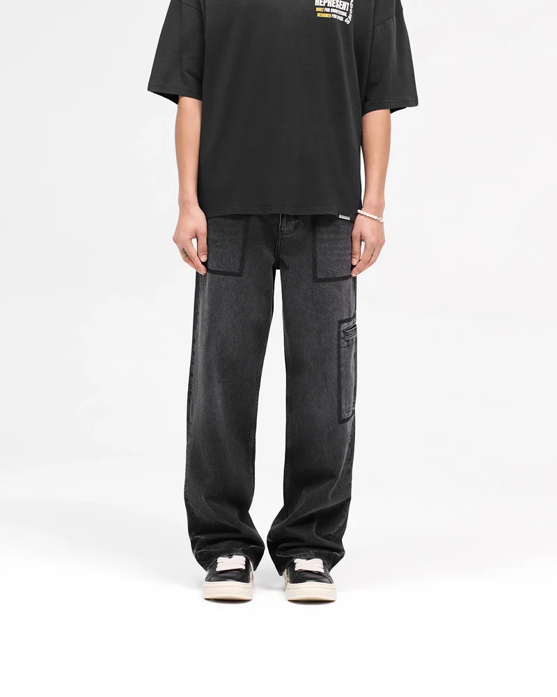 R3 Drive Denim - Jet Black