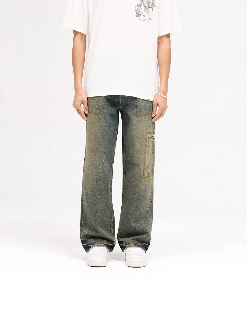 R3 Drive Denim - Tobacco Blue
