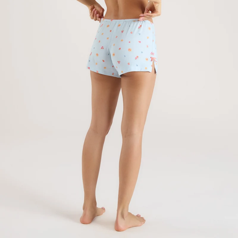 Short de Pyjama en Modal - Fruits Bleus