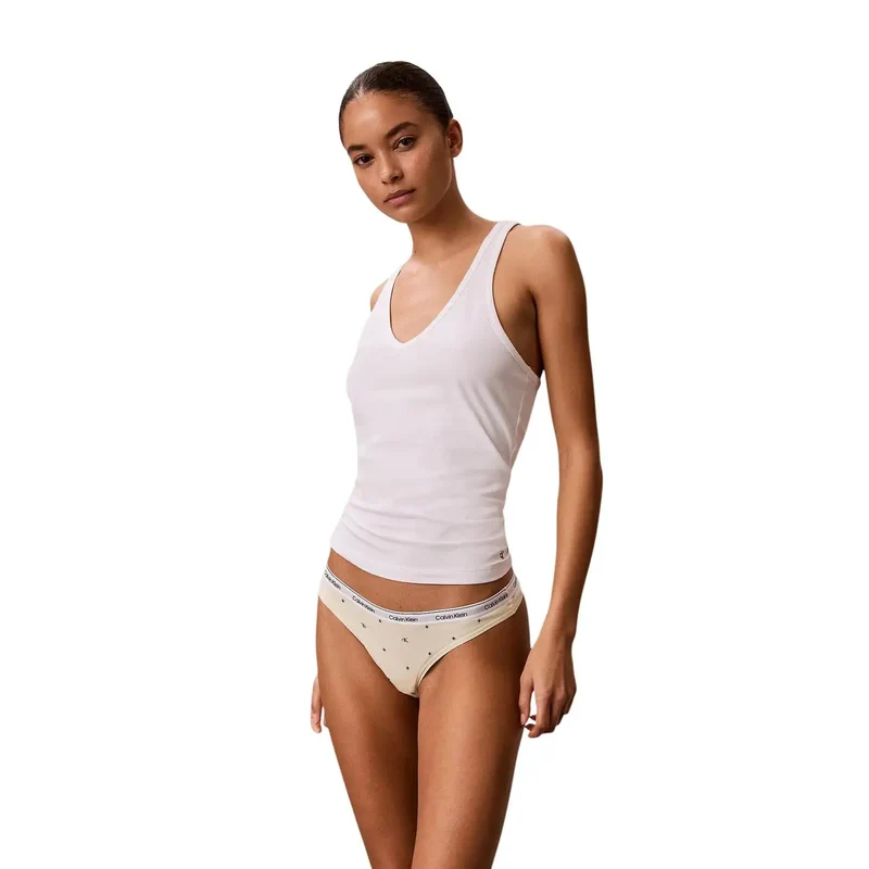Lot de 5 culottes en coton gris pour femmes Calvin Klein