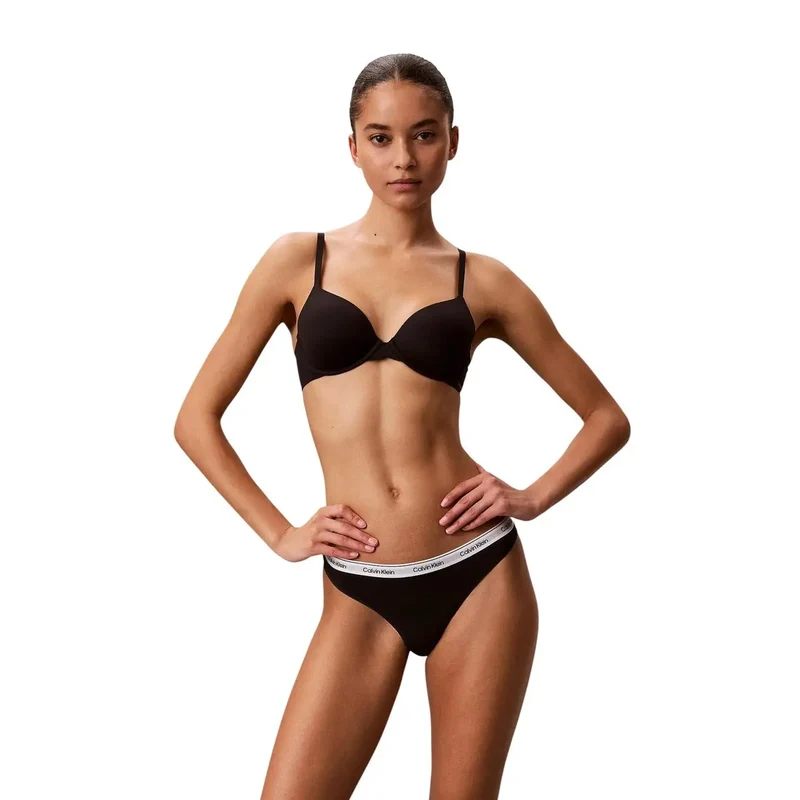 Calvin Klein pour femmes, caleçon taille haute en coton, noir, lot de 3