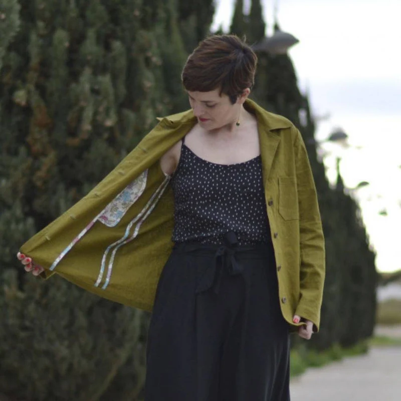 PATRON DE COUTURE PDF | Veste Tello | Pauline Alice | TRILINGUE (AN/FR/ES)