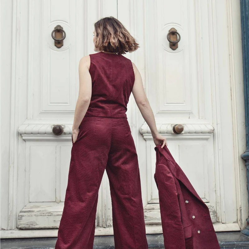 PATRON DE COUTURE PDF | Gilet Costera | Pauline Alice | TRILINGUE (AN/FR/ES)