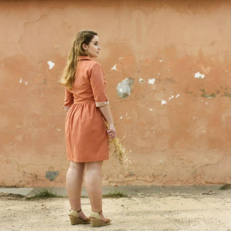 PATRON DE COUTURE PDF | Robe Camí | Pauline Alice | TRILINGUE (FR/EN/ES)