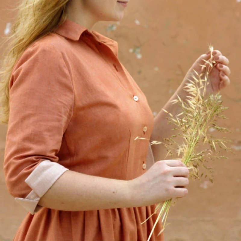PATRON DE COUTURE PDF | Robe Camí | Pauline Alice | TRILINGUE (FR/EN/ES)