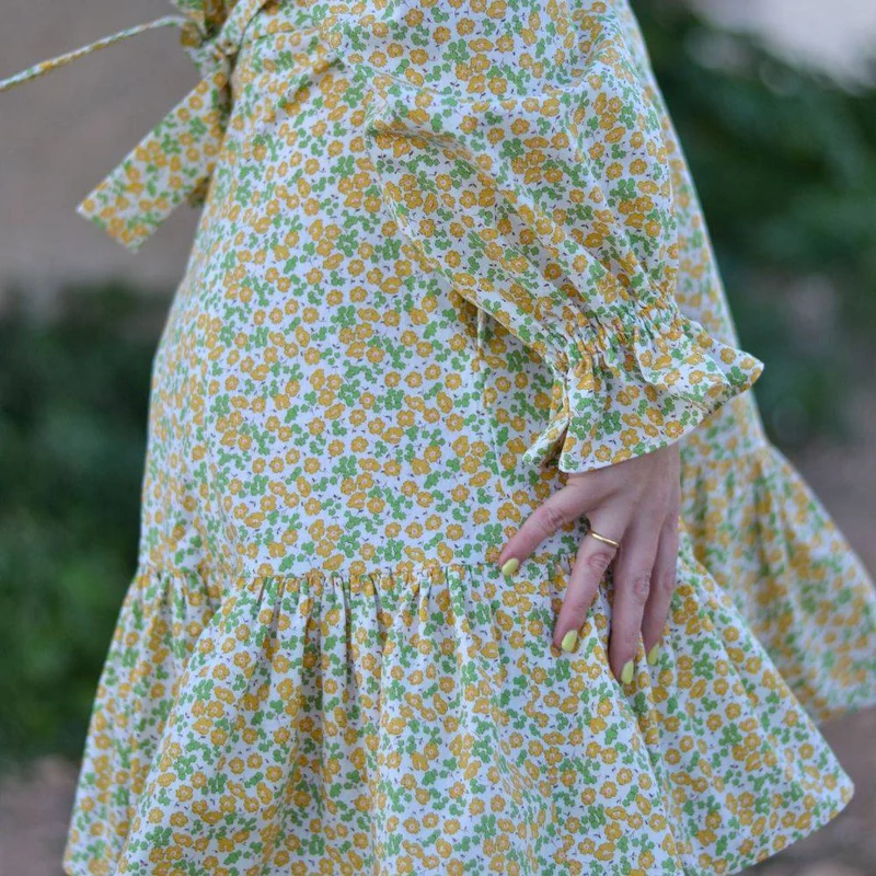 PATRON DE COUTURE PDF | Robe & Blouse Sorolla | Pauline Alice | TRILINGUE (FR/EN/ES)