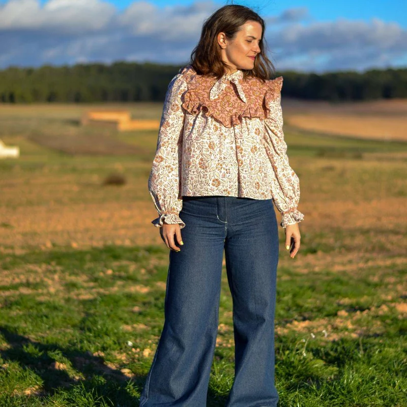 PATRON DE COUTURE PDF | Robe & Blouse Sorolla | Pauline Alice | TRILINGUE (FR/EN/ES)