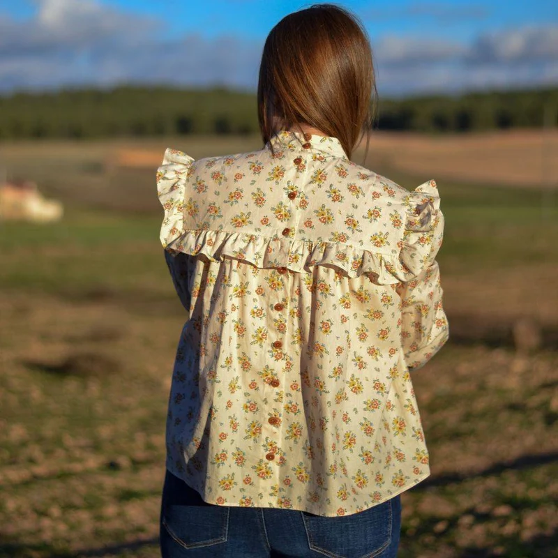 PATRON DE COUTURE PDF | Robe & Blouse Sorolla | Pauline Alice | TRILINGUE (FR/EN/ES)