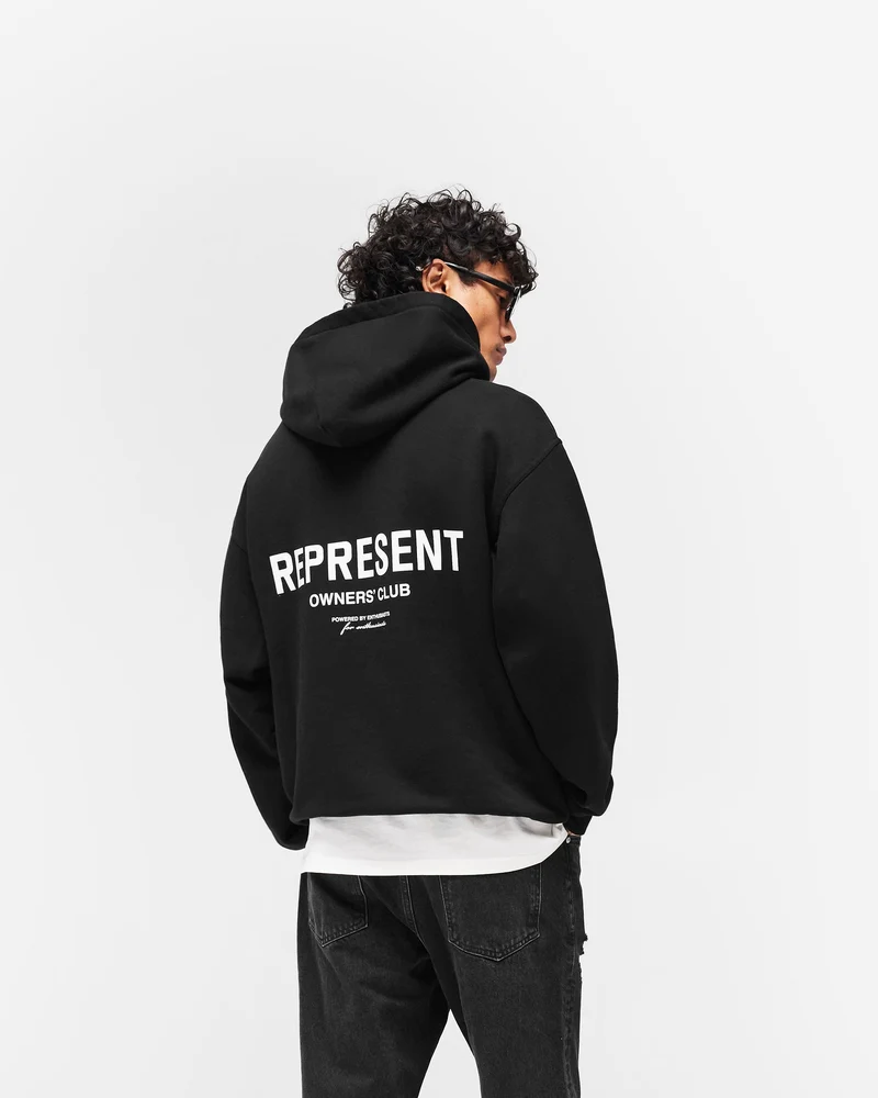 Represent Owners Club Hoodie - Black