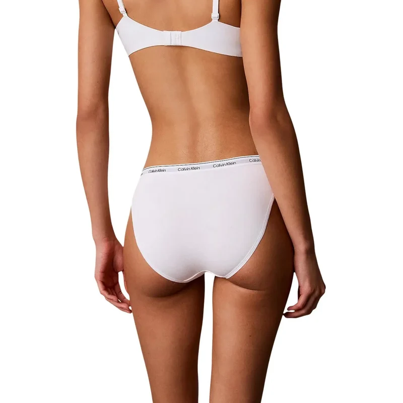 Culotte de bikini en coton pour femme Calvin Klein, noire, lot de 3