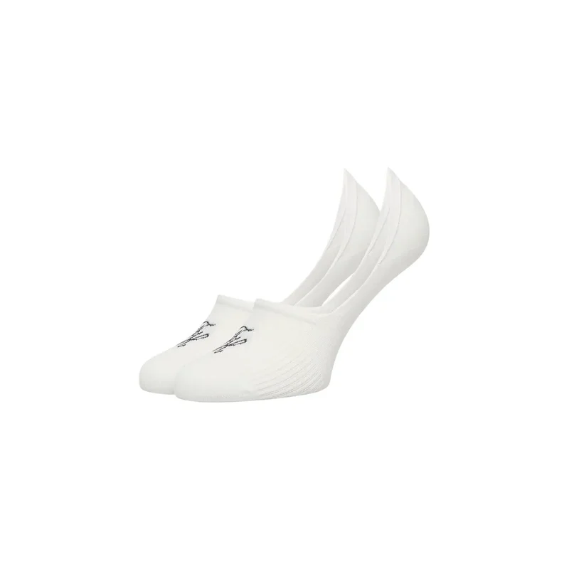 Chaussettes courtes pour femmes Tommy Hilfiger en coton blanc, lot de 2