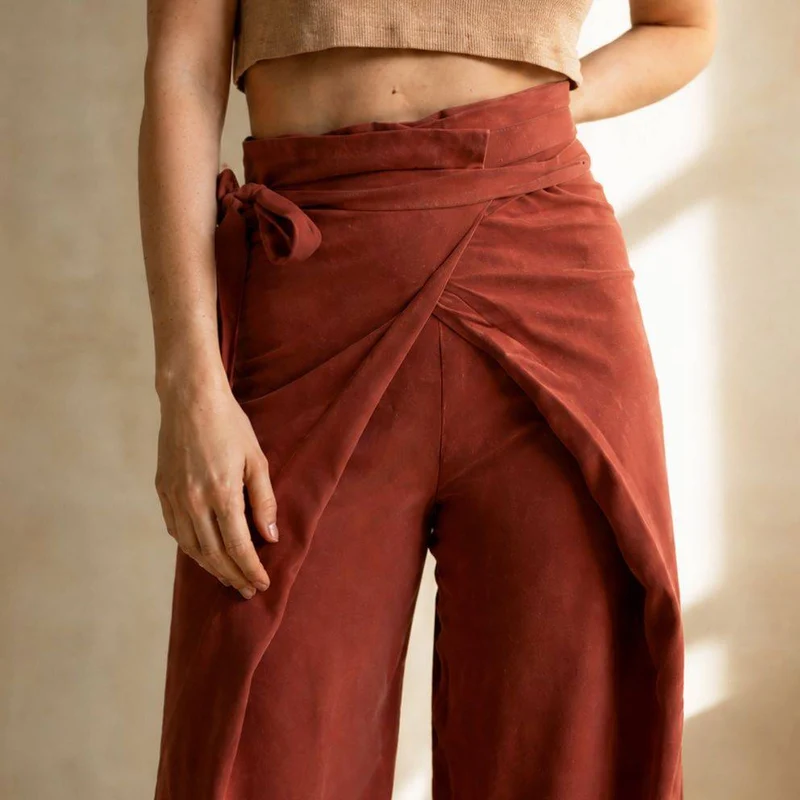PATRON DE COUTURE PDF | Pantalon portefeuille Phen | Ready to Sew | TRILINGUE (FR / EN / ES)