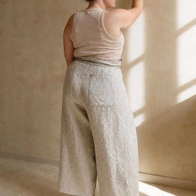 PATRON DE COUTURE PDF | Pantalon portefeuille Phen | Ready to Sew | TRILINGUE (FR / EN / ES)