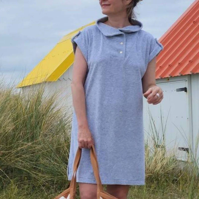 PATRON DE COUTURE PDF | Robe, haut et coton ouaté Marina | Dress Your Body | BILINGUE (FR/EN)