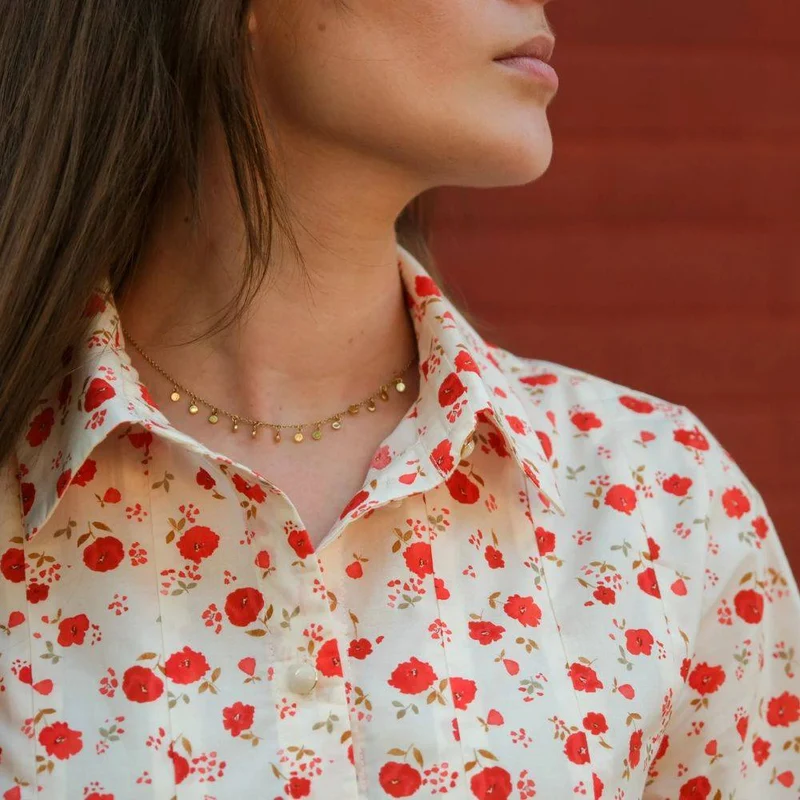 PATRON DE COUTURE PDF | Chemise April | Cha'Coud | FRANÇAIS UNIQUEMENT